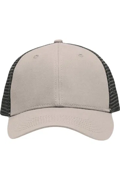 Sportsman Traditional Lo-pro Mesh Back Trucker Fit Cap In Beige