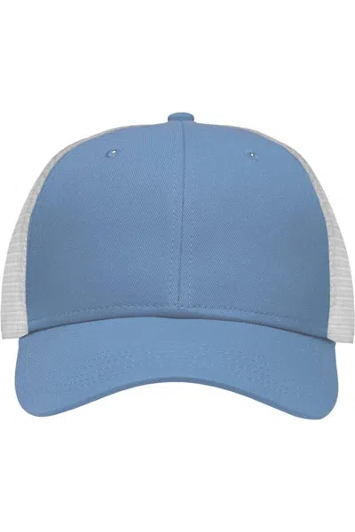 Sportsman Traditional Lo-pro Mesh Back Trucker Fit Cap In Blue