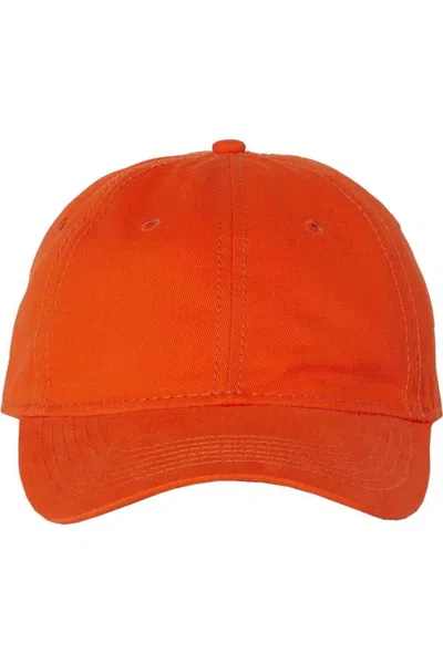 Sportsman Unstructured Cap In Orange