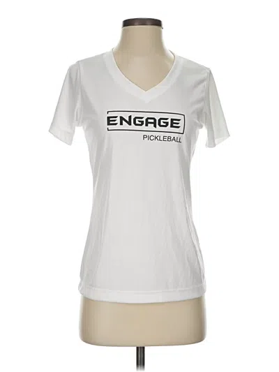 Pre-owned Sport-tek Active T-shirt In White