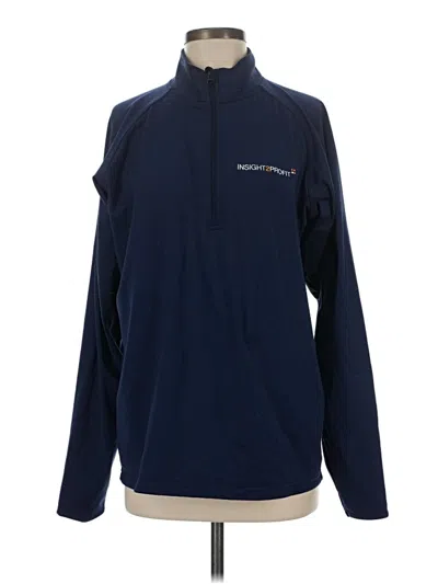 Pre-owned Sport-tek Fleece Jacket In Blue
