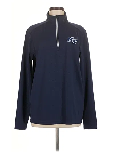 Pre-owned Sport-tek Fleece Jacket In Blue
