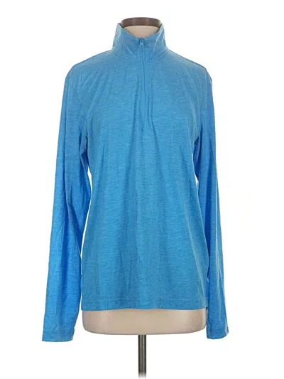 Pre-owned Sport-tek Fleece Jacket In Blue