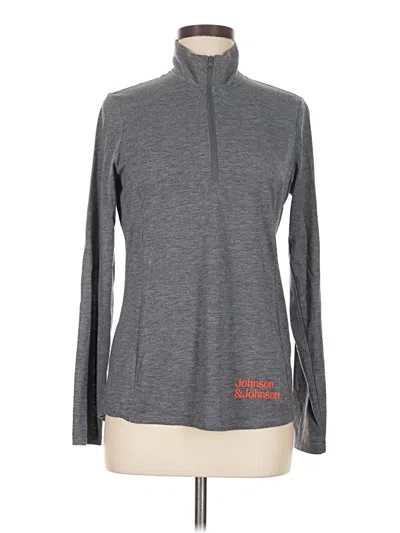 Pre-owned Sport-tek Fleece Jacket In Gray