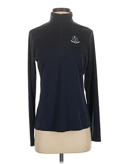 Pre-owned Sport-tek Long Sleeve Polo Shirt In Blue