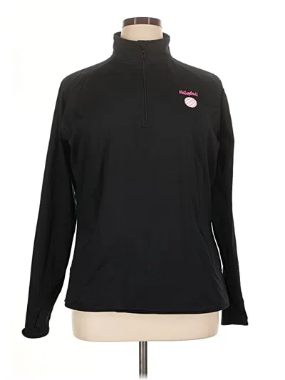 Pre-owned Sport-tek Long Sleeve Top Black Turtleneck Tops