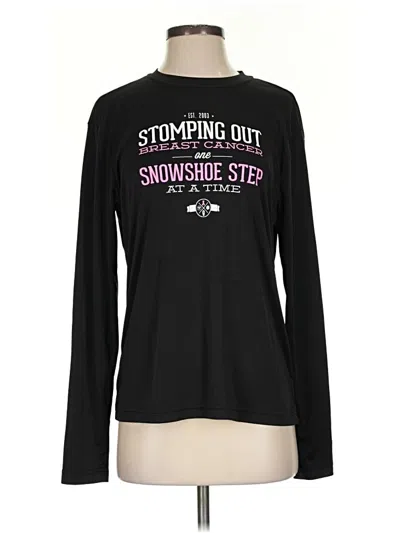 Pre-owned Sport-tek Long Sleeve T-shirt In Black