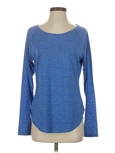 Pre-owned Sport-tek Long Sleeve T-shirt In Blue