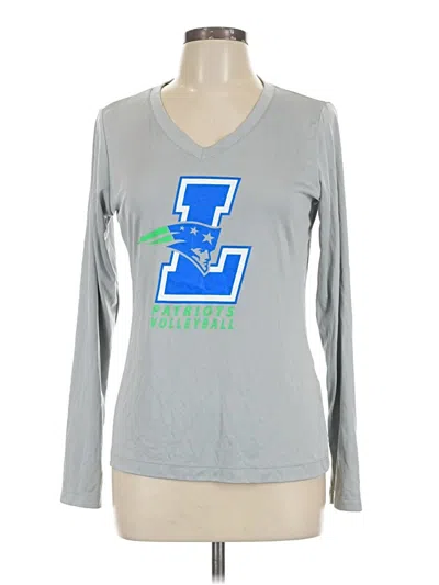 Pre-owned Sport-tek Long Sleeve T-shirt In Gray