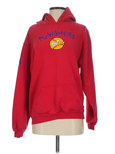 Pre-owned Sport-tek Pullover Hoodie In Red
