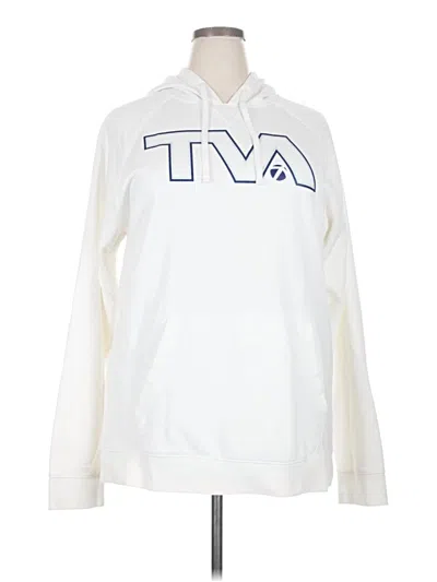 Pre-owned Sport-tek Pullover Hoodie In White