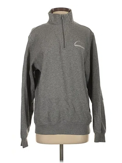 Pre-owned Sport-tek Pullover Sweater In Gray