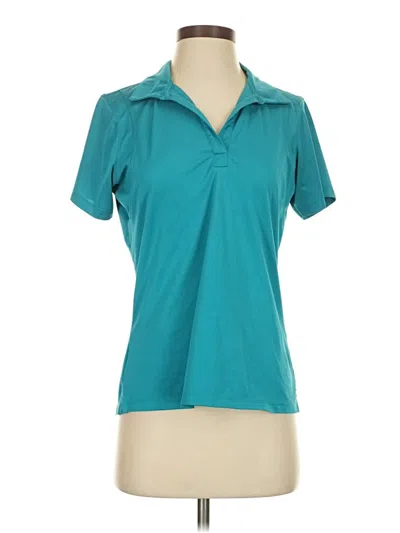 Pre-owned Sport-tek Short Sleeve Polo Shirt In Blue