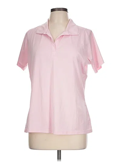 Pre-owned Sport-tek Short Sleeve Polo Shirt In Pink