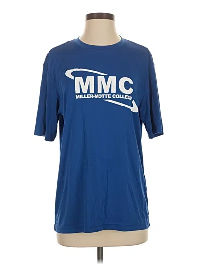 Pre-owned Sport-tek Short Sleeve T-shirt In Blue