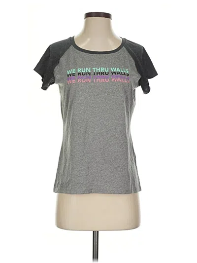 Pre-owned Sport-tek Short Sleeve T-shirt In Gray