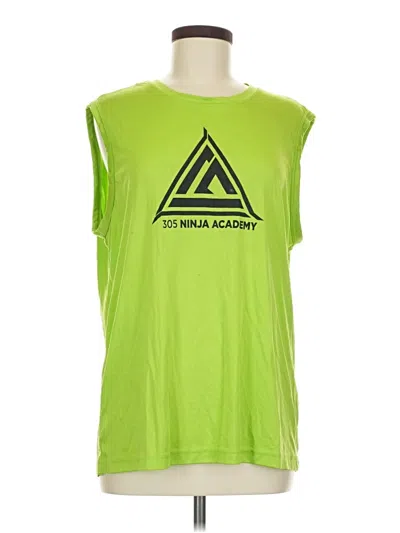 Pre-owned Sport-tek Sleeveless T-shirt In Green