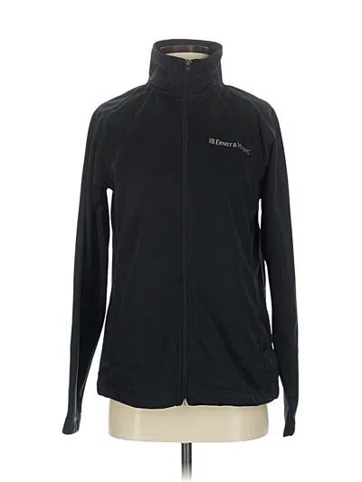 Pre-owned Sport-tek Track Jacket In Black