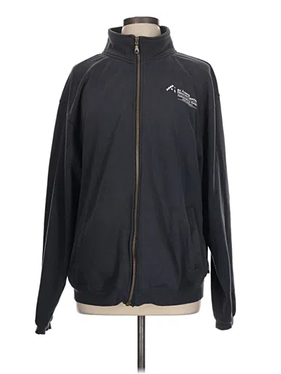 Pre-owned Sport-tek Track Jacket In Black