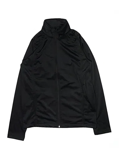 Pre-owned Sport-tek Kids' Track Jacket In Black