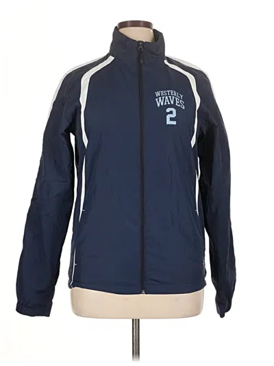 Pre-owned Sport-tek Track Jacket In Blue