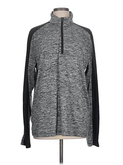 Pre-owned Sport-tek Track Jacket In Gray