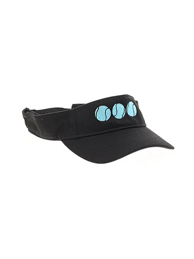 Pre-owned Sport-tek Visor In Black
