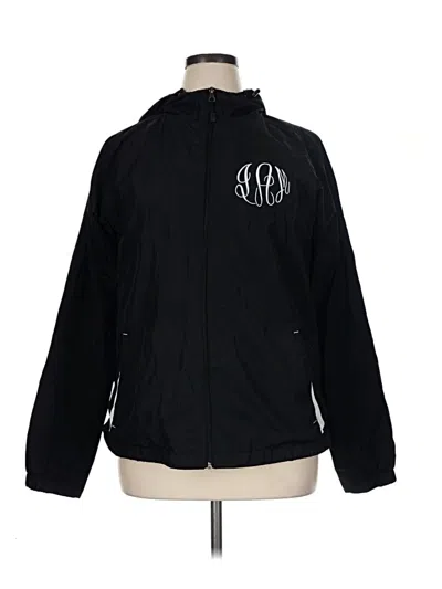 Pre-owned Sport-tek Windbreaker Jacket In Black