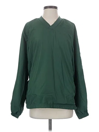 Pre-owned Sport-tek Windbreaker Jacket In Green