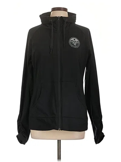 Pre-owned Sport-tek Zip Up Hoodie In Black