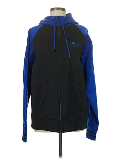 Pre-owned Sport-tek Zip Up Hoodie In Blue