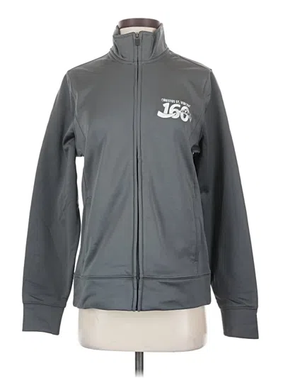 Pre-owned Sport-tek Zip Up Hoodie In Gray