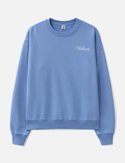 Sporty &amp; Rich Avenue Crewneck In Blue
