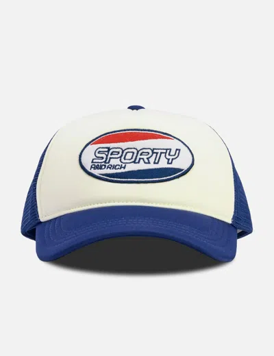 Sporty &amp; Rich Britney Trucker Hat In White/白色/화이트/ホワイト