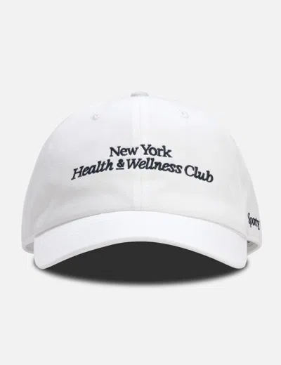 Sporty &amp; Rich Modern Hat In White
