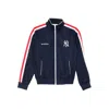 Sporty &amp; Rich Yankees Serif Track Jacket In Blue