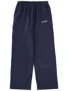 Sporty &amp; Rich Pants With Logo In Blue