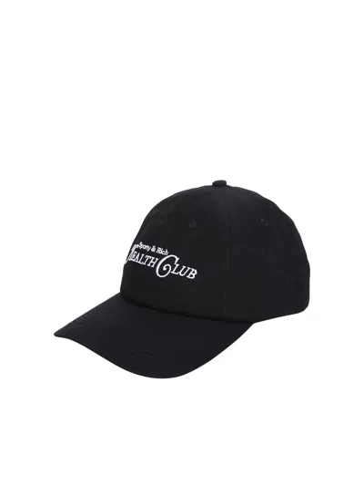 Sporty &amp; Rich Rizzoli Black White Baseball Cap