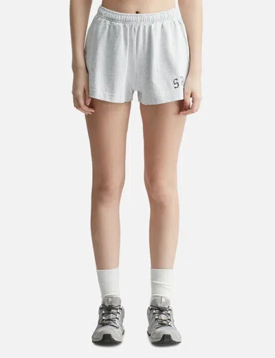 Sporty &amp; Rich S&amp;r Ivy Disco Short In Gray