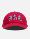 Sporty &amp; Rich S&amp;r Ivy Hat In Red