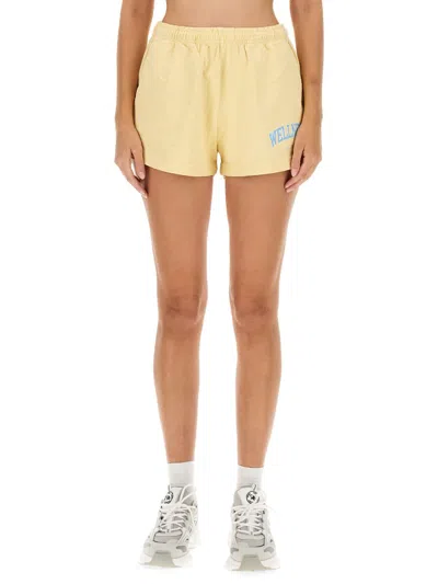 Sporty &amp; Rich Short With Logo In Almond H2o