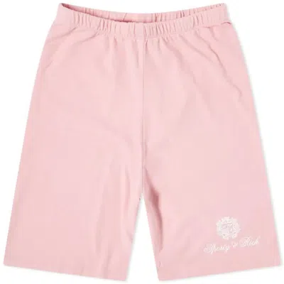 Sporty &amp; Rich Shorts In Pink