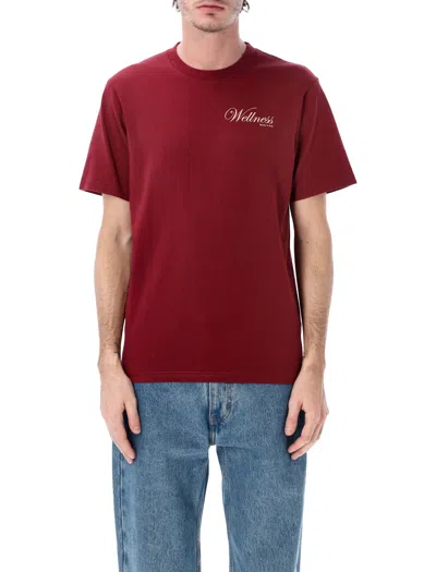 Sporty &amp; Rich Soho Tee In Burgundy
