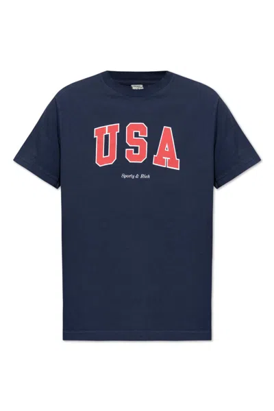 Sporty &amp; Rich Sporty & Rich Cotton T-shirt In Non Definito