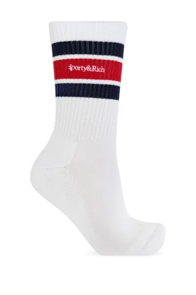 Sporty &amp; Rich Sporty & Rich Ribbed Socks In Non Definito