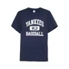 Sporty &amp; Rich Yankees Ivy T-shirt In Blue