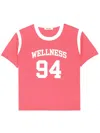 Sporty &amp; Rich Wellness 94 Sports Tee In Cotton Candy