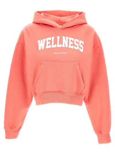 Sporty &amp; Rich Wellness Ivy Hoodie In Pink