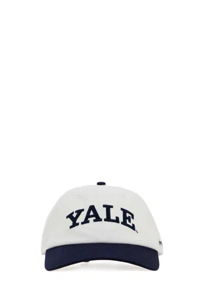 Sporty &amp; Rich White Cotton Yale Baseball Cap