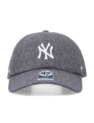 Sporty &amp; Rich Yankees Hat Wool In Gray